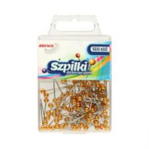 Szpilki Brewis 22mm Pomarańczowe, 100szt